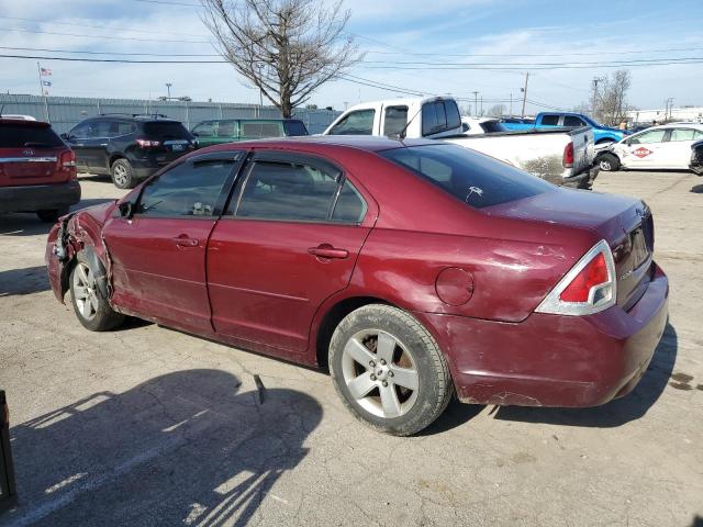 3FAHP07ZX7R273224 - 2007 FORD FUSION SE MAROON photo 2