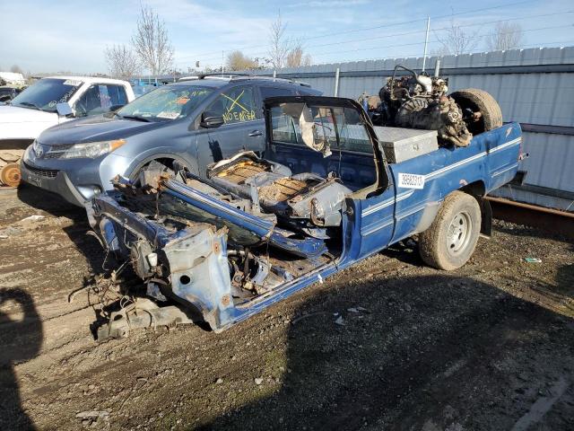 JT4RN66D8F5061551 - 1985 TOYOTA PICKUP XTRACAB RN66 DLX BLUE photo 1