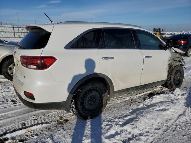 5XYPGDA37KG470081 - 2019 KIA SORENTO L WHITE photo 3