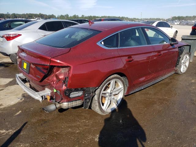 WAUENCF50KA070636 - 2019 AUDI A5 PREMIUM PLUS S-LINE RED photo 3