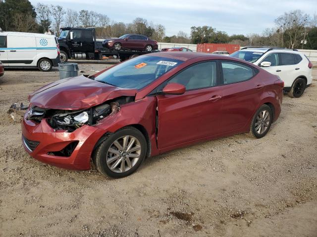 5NPDH4AE3GH769911 - 2016 HYUNDAI ELANTRA SE BURGUNDY photo 1