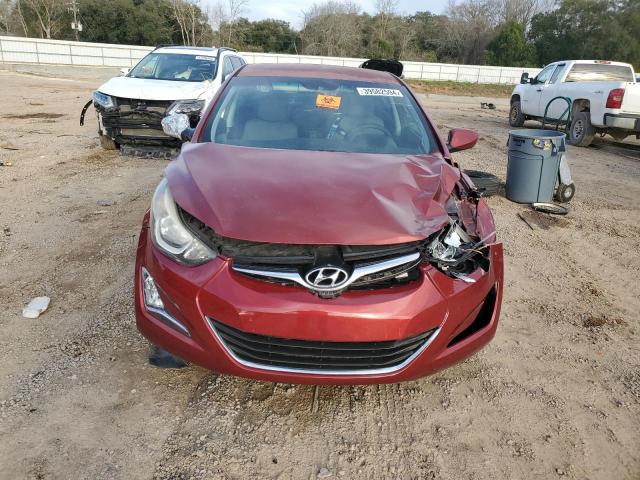 5NPDH4AE3GH769911 - 2016 HYUNDAI ELANTRA SE BURGUNDY photo 5