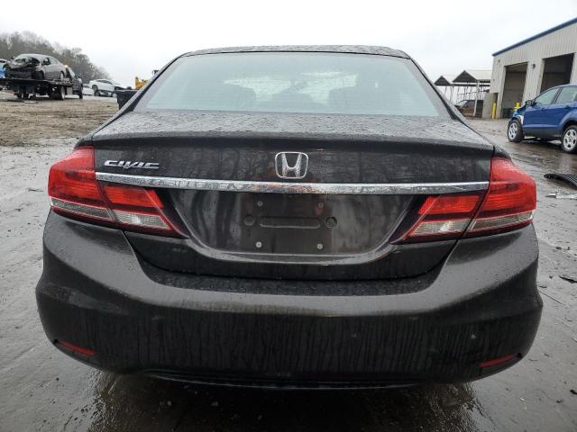 2HGFB2F89EH513393 - 2014 HONDA CIVIC EX BROWN photo 6