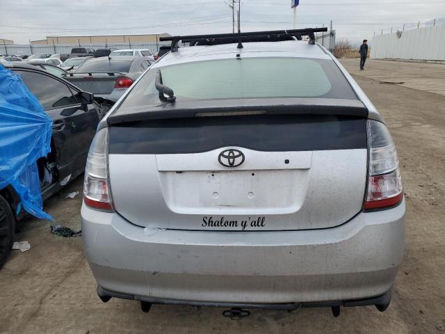 JTDKB20U887705519 - 2008 TOYOTA PRIUS SILVER photo 6