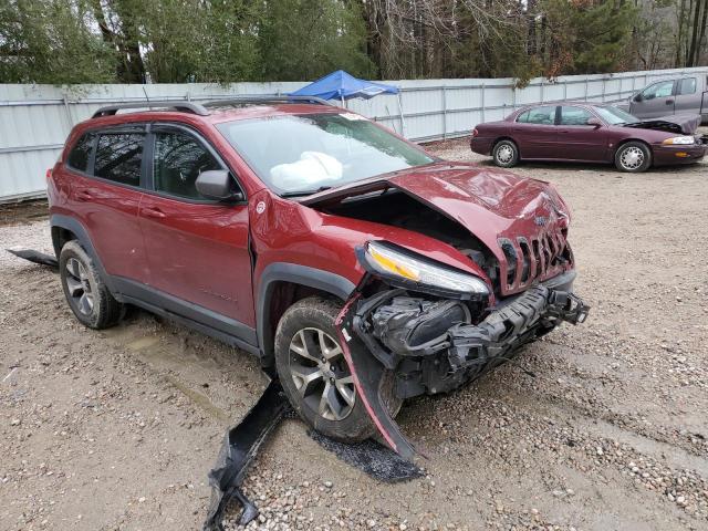 1C4PJMBS4EW242330 - 2014 JEEP CHEROKEE TRAILHAWK RED photo 4