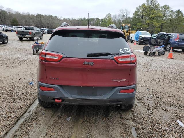 1C4PJMBS4EW242330 - 2014 JEEP CHEROKEE TRAILHAWK 红色 照片 6
