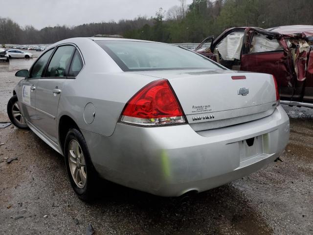 2G1WA5E36F1104926 - 2015 CHEVROLET IMPALA LIM LS SILVER photo 2