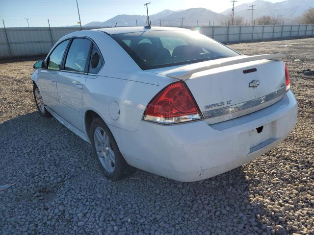 2G1WB5EK8B1192845 - 2011 CHEVROLET IMPALA LT WHITE photo 2