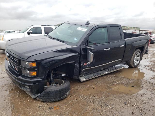 1GCVKREC9FZ276365 - 2015 CHEVROLET SILVERADO K1500 LT BLACK photo 1