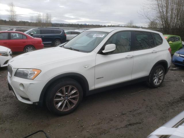 5UXWX9C58E0D31578 - 2014 BMW X3 XDRIVE28I WHITE photo 1