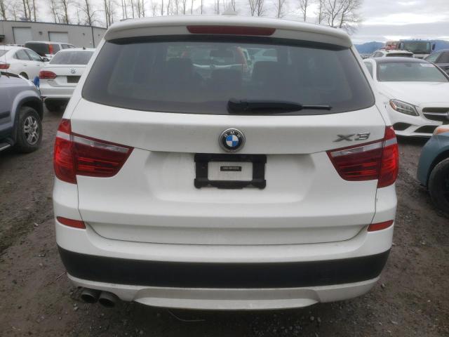 5UXWX9C58E0D31578 - 2014 BMW X3 XDRIVE28I WHITE photo 6