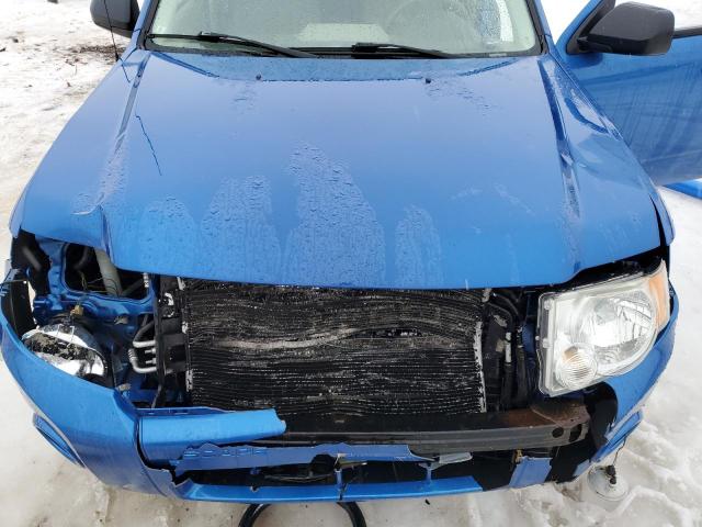 1FMCU0D76BKB59004 - 2011 FORD ESCAPE XLT BLUE photo 11