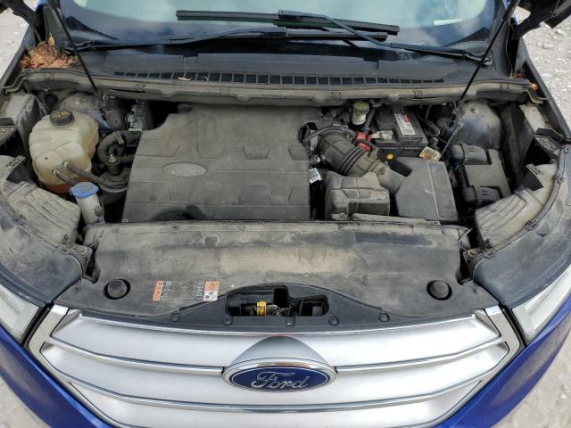 2FMTK3G80FBB39570 - 2015 FORD EDGE SE BLUE photo 12