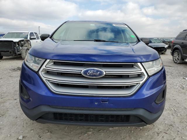 2FMTK3G80FBB39570 - 2015 FORD EDGE SE BLUE photo 5