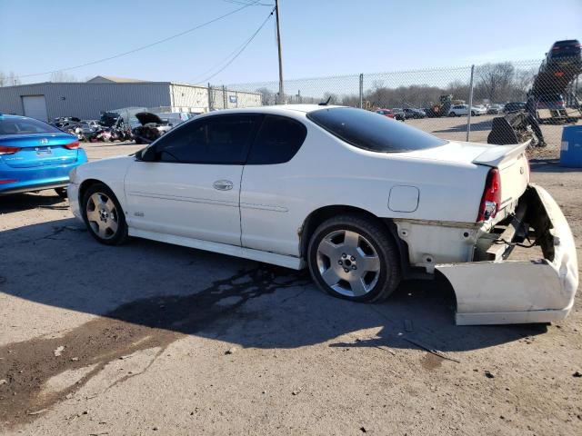 2G1WL15C269229538 - 2006 CHEVROLET MONTE CARL SS WHITE photo 2