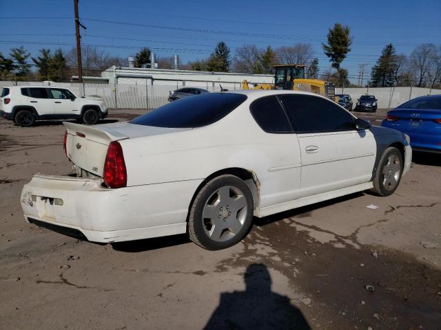 2G1WL15C269229538 - 2006 CHEVROLET MONTE CARL SS WHITE photo 3