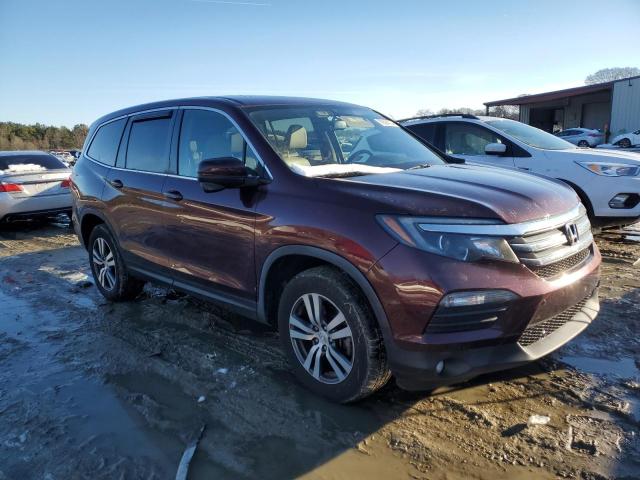 5FNYF6H53HB044253 - 2017 HONDA PILOT EXL MAROON photo 4