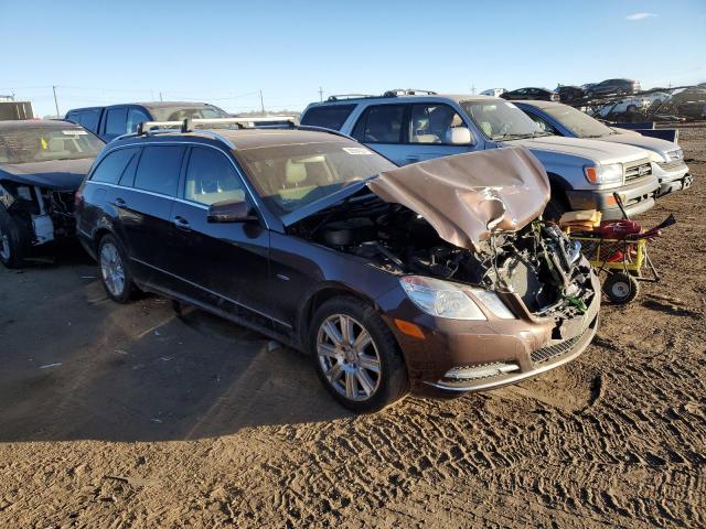 WDDHH8JB9CA647267 - 2012 MERCEDES-BENZ E 350 4MATIC WAGON BROWN photo 4