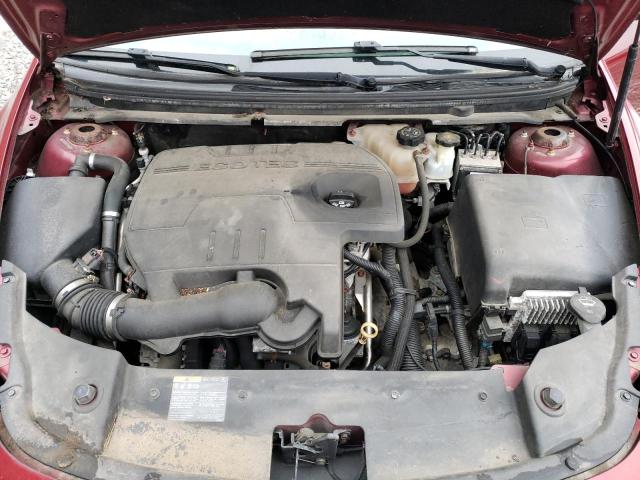 1G1ZE5EB7AF292852 - 2010 CHEVROLET MALIBU LTZ ბურგუნდია ფოტო 11