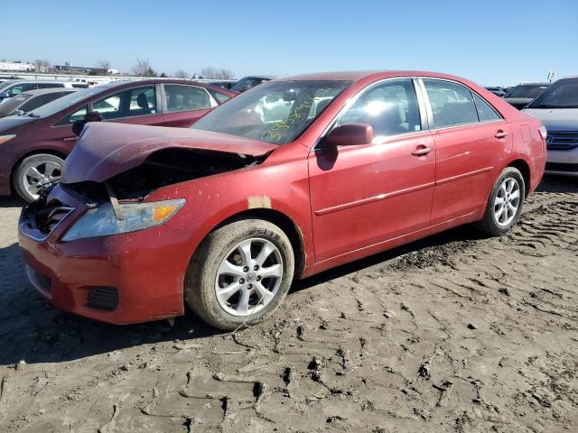 4T4BF3EK5BR210822 - 2011 TOYOTA CAMRY BASE RED photo 1