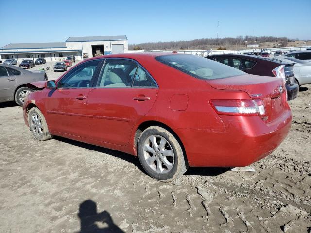 4T4BF3EK5BR210822 - 2011 TOYOTA CAMRY BASE RED photo 2