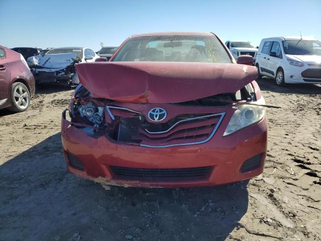 4T4BF3EK5BR210822 - 2011 TOYOTA CAMRY BASE RED photo 5