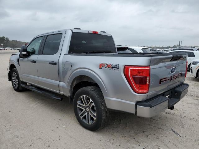 1FTEW1EP9MFC01429 - 2021 FORD F150 SUPER SILVER photo 2