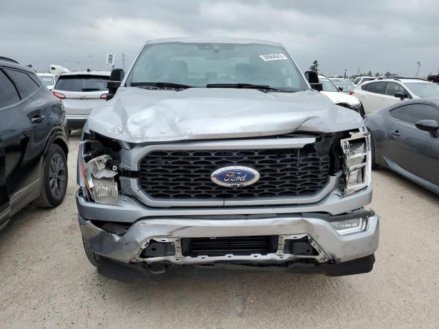 1FTEW1EP9MFC01429 - 2021 FORD F150 SUPER SILVER photo 5