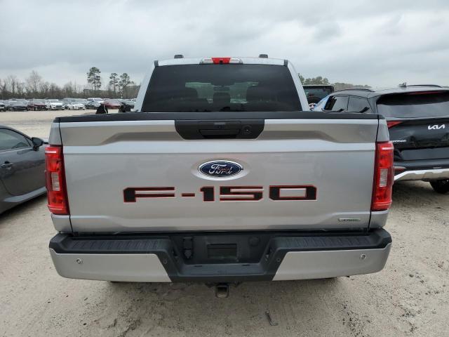 1FTEW1EP9MFC01429 - 2021 FORD F150 SUPER SILVER photo 6