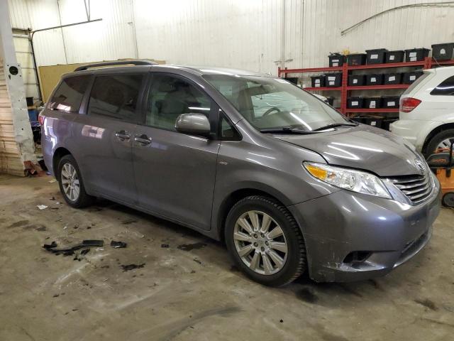 5TDJZ3DC5HS148783 - 2017 TOYOTA SIENNA LE GRAY photo 4