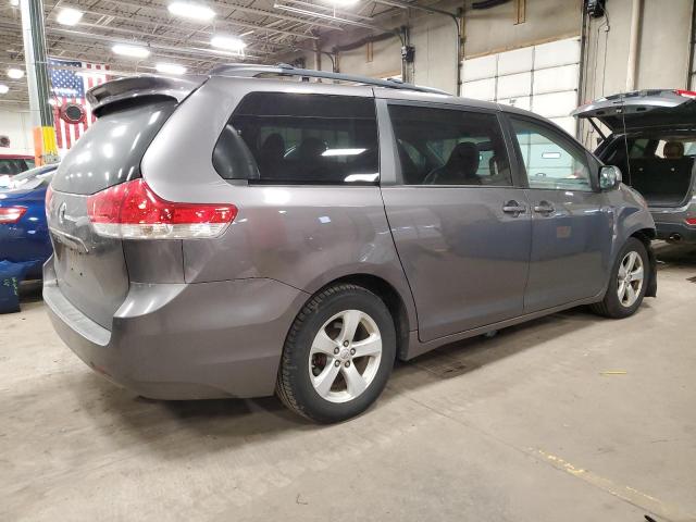 5TDKK3DC4BS156518 - 2011 TOYOTA SIENNA LE GRAY photo 3