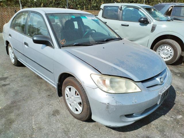 2HGES16305H604529 - 2005 HONDA CIVIC DX VP SILVER photo 1