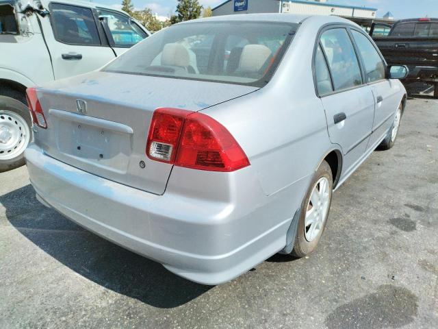 2HGES16305H604529 - 2005 HONDA CIVIC DX VP 银色 照片 4
