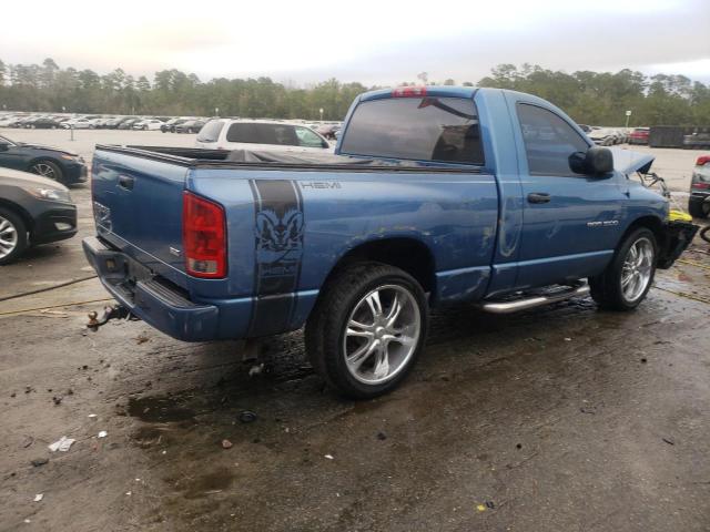 1D7HA16D13J662609 - 2003 DODGE RAM 1500 ST BLUE photo 3