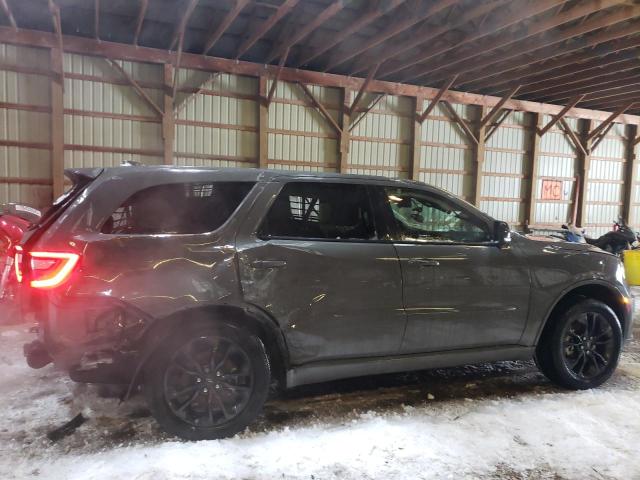 1C4RDJDG2NC189622 - 2022 DODGE DURANGO GT GRAY photo 3