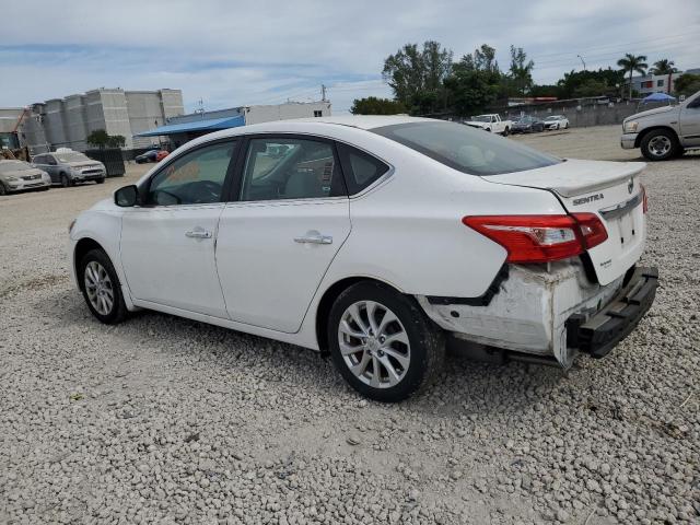 3N1AB7AP5HY304111 - 2017 NISSAN SENTRA S WHITE photo 2