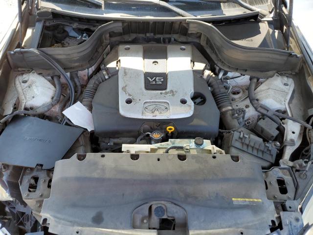 JN1AJ0HP8AM702079 - 2010 INFINITI EX35 BASE Սպիտակ լուսանկար 11