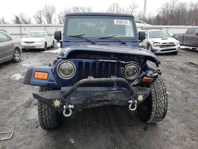 1J4FA44S95P376246 - 2005 JEEP WRANGLER / UNLIMITED BLUE photo 5