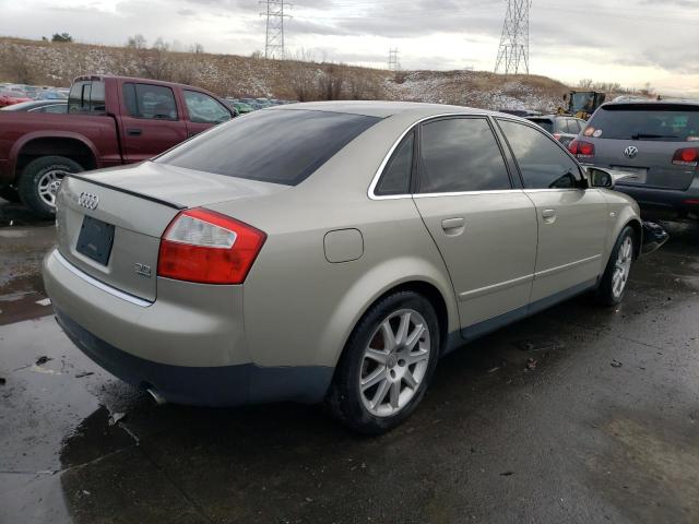 WAULT68E22A122814 - 2002 AUDI A4 3.0 QUATTRO BEIGE photo 3