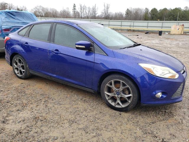 1FADP3F29DL337347 - 2013 FORD FOCUS SE BLUE photo 4