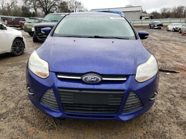 1FADP3F29DL337347 - 2013 FORD FOCUS SE BLUE photo 5