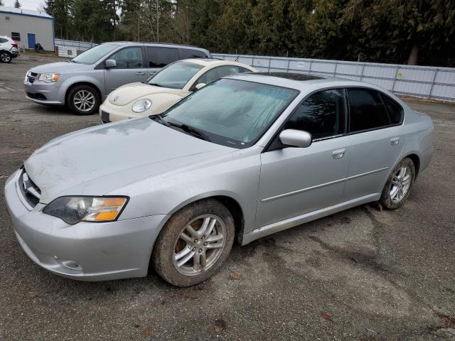 4S3BL626857213989 - 2005 SUBARU LEGACY 2.5I LIMITED SILVER photo 1