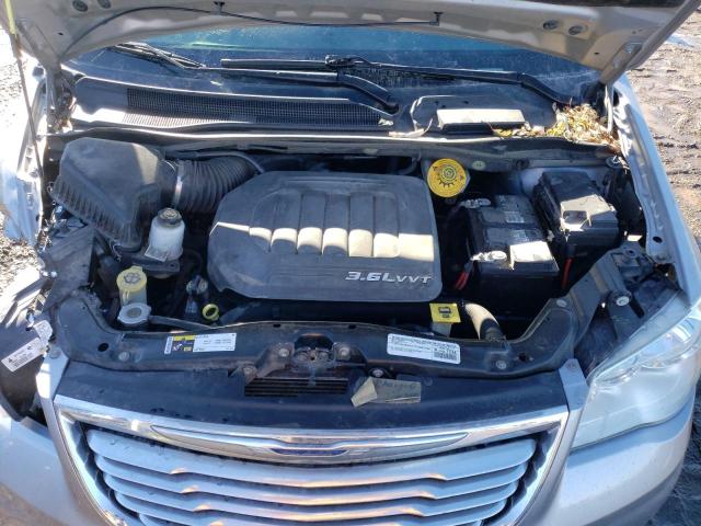 2C4RC1CG3FR578802 - 2015 CHRYSLER TOWN & COU TOURING L SILVER photo 12