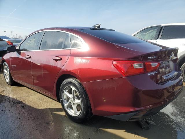 1G1ZB5ST6GF256407 - 2016 CHEVROLET MALIBU LS BURGUNDY photo 2