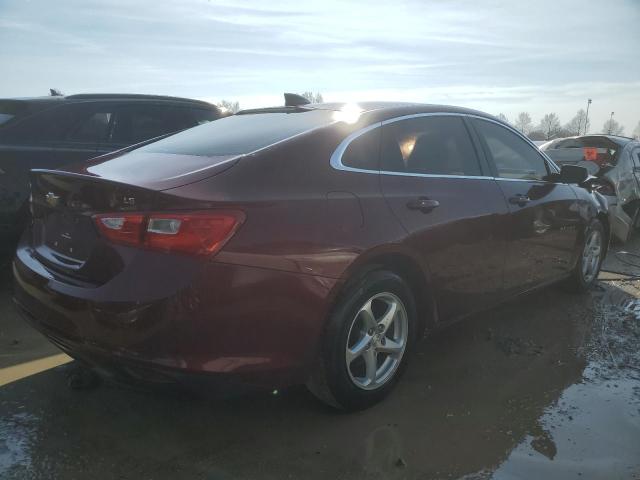 1G1ZB5ST6GF256407 - 2016 CHEVROLET MALIBU LS BURGUNDY photo 3