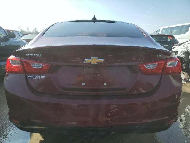 1G1ZB5ST6GF256407 - 2016 CHEVROLET MALIBU LS BURGUNDY photo 6