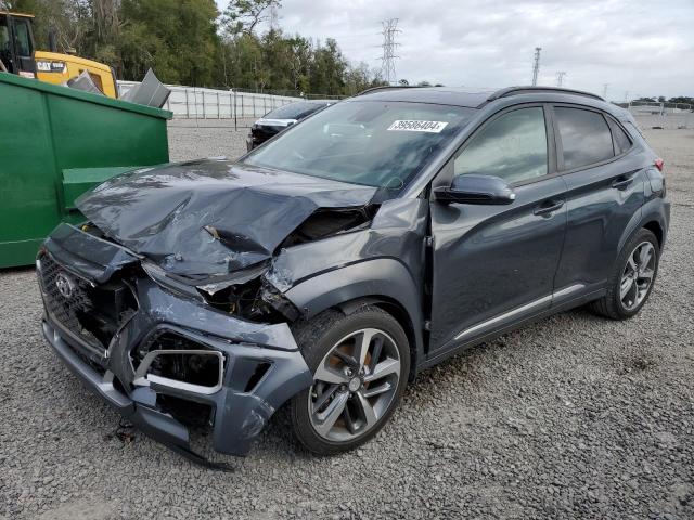 KM8K33A57KU372356 - 2019 HYUNDAI KONA LIMITED GRAY photo 1