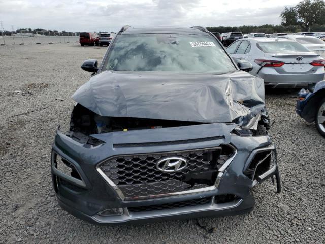 KM8K33A57KU372356 - 2019 HYUNDAI KONA LIMITED GRAY photo 5