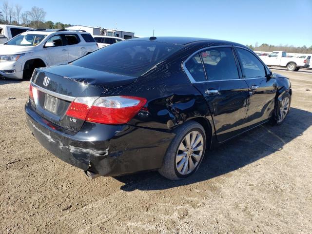 1HGCR3F89DA020377 - 2013 HONDA ACCORD EXL BLACK photo 3