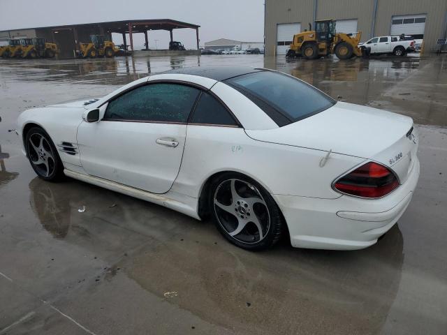 WDBSK75FX4F084967 - 2004 MERCEDES-BENZ SL 500 WHITE photo 2